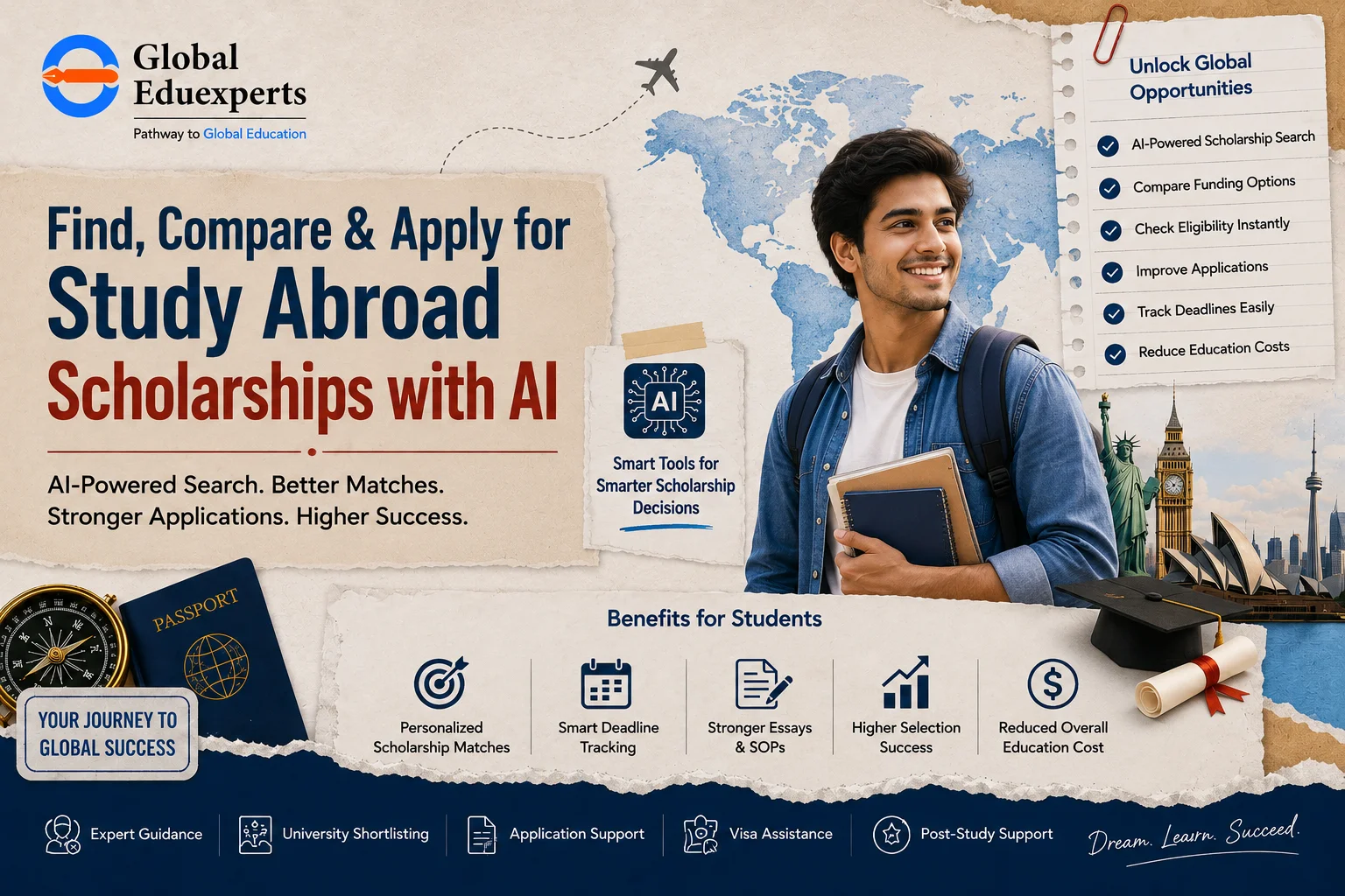 find-compare-apply-for-study-abroad-scholarships-with-ai
