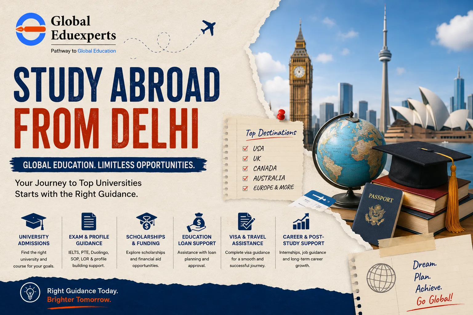 Study Abroad From Delhi Complete Guide for International Education