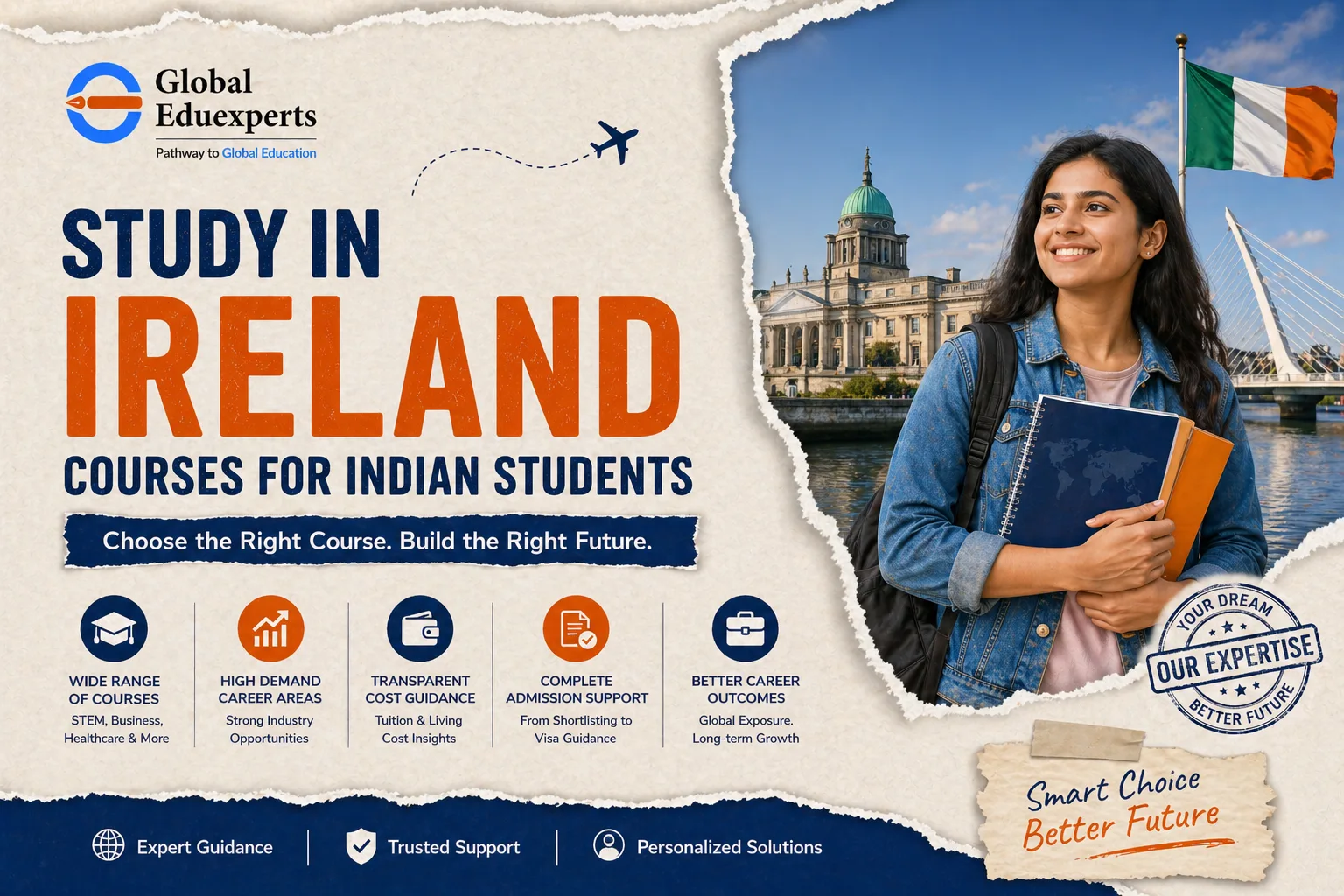 Courses in Ireland for Indian Students