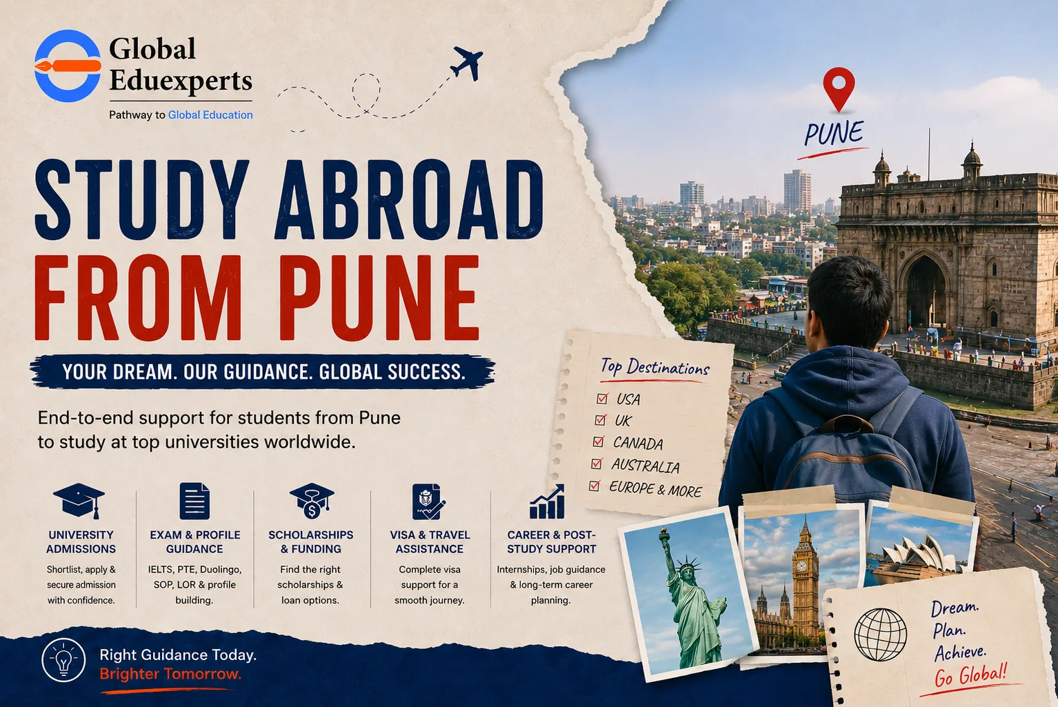 Study Abroad Consultants Pune | Global Eduexperts
