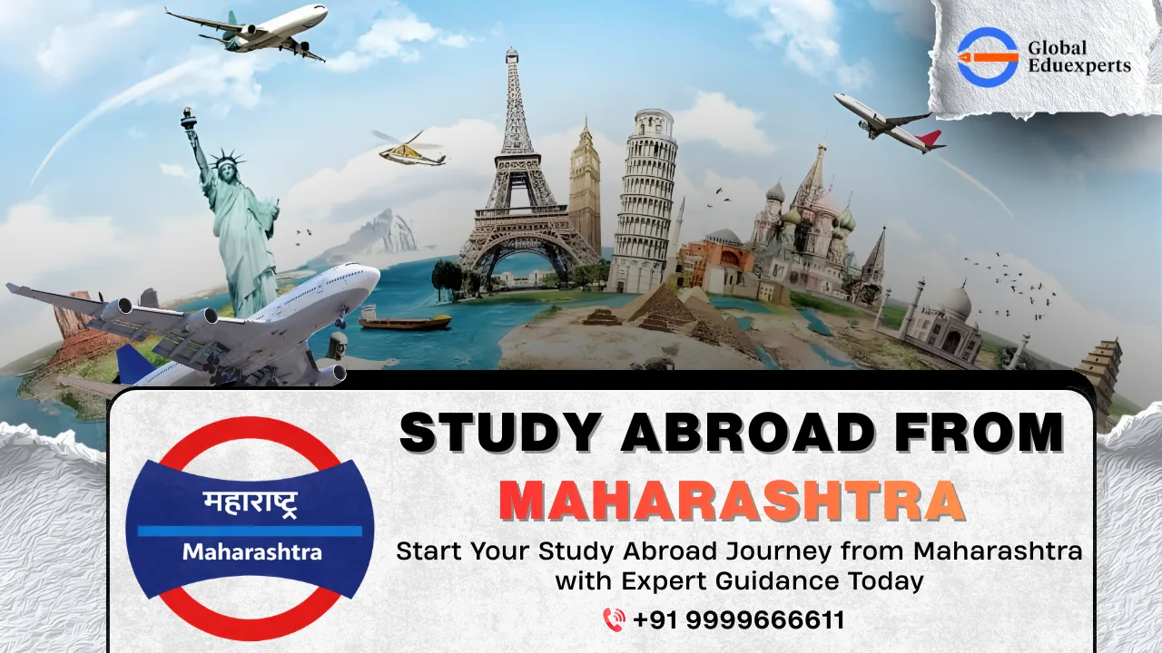Study Abroad Consultants Maharashtra | expert guidance for university admissions, study visa, IELTS, PTE, TOEFL, SOP and LOR support.