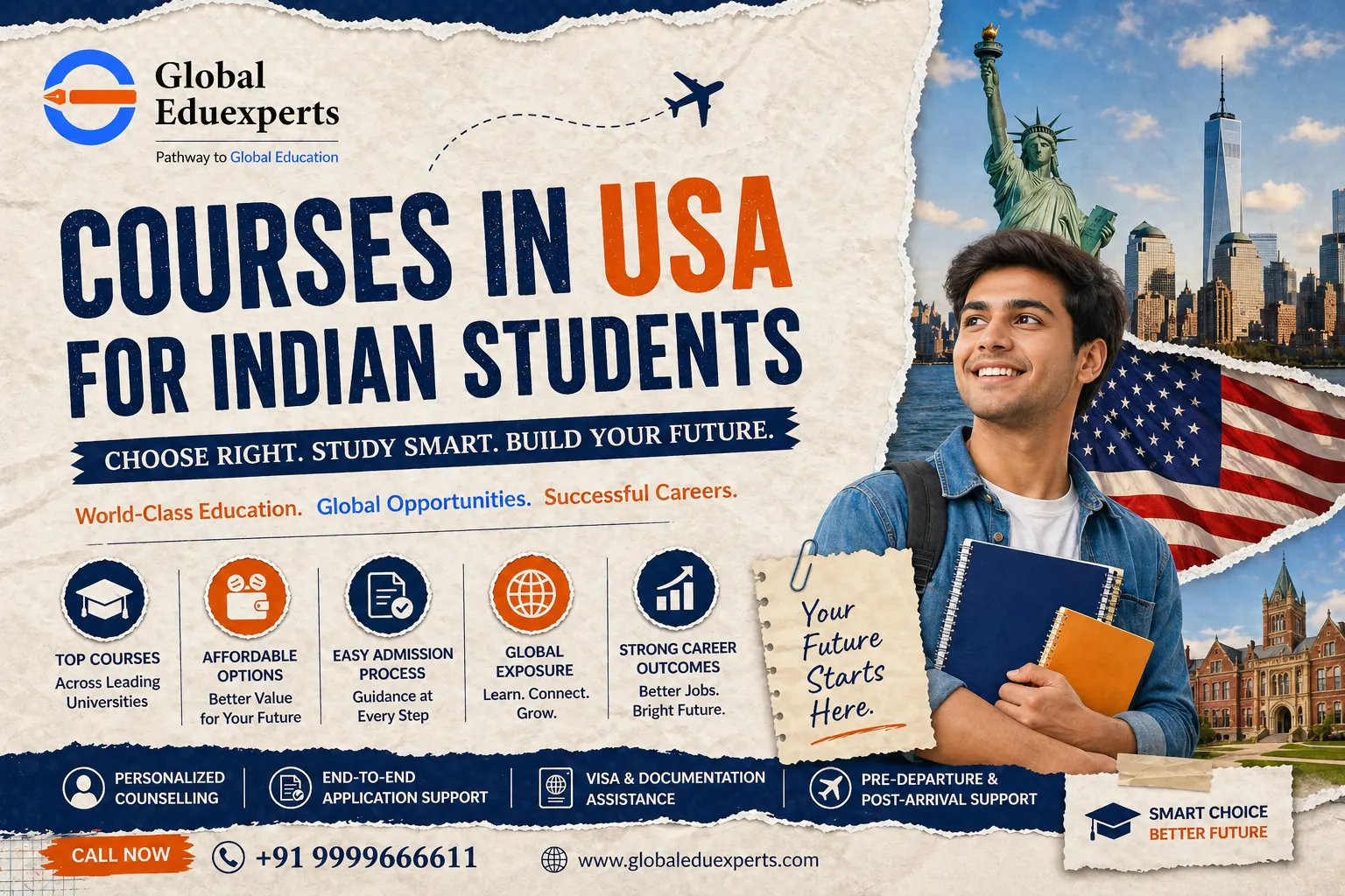 Courses in USA for Indian Students