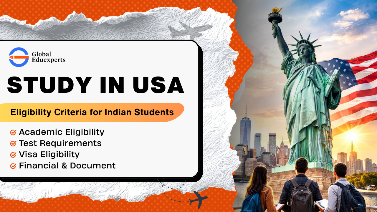 Study in USA Eligibility Criteria for Indian Students