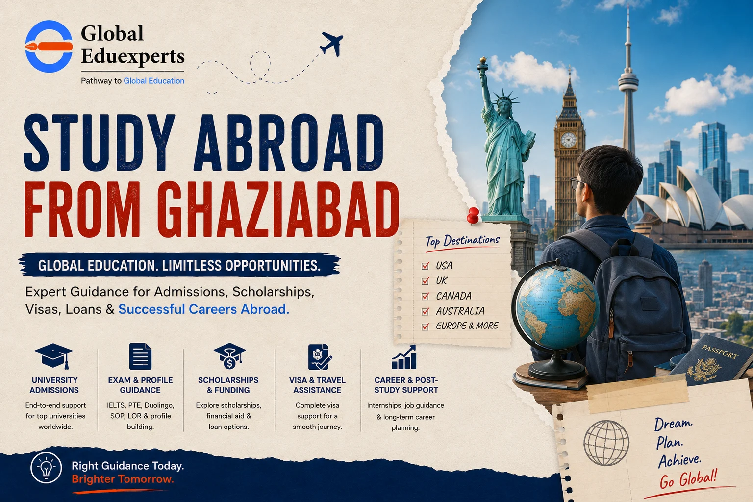 Study Abroad From Ghaziabad Complete Guide for International Education