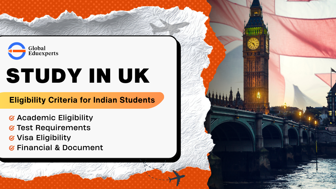 Study in UK Eligibility Criteria – Requirements, Documents & Student Visa Guidance