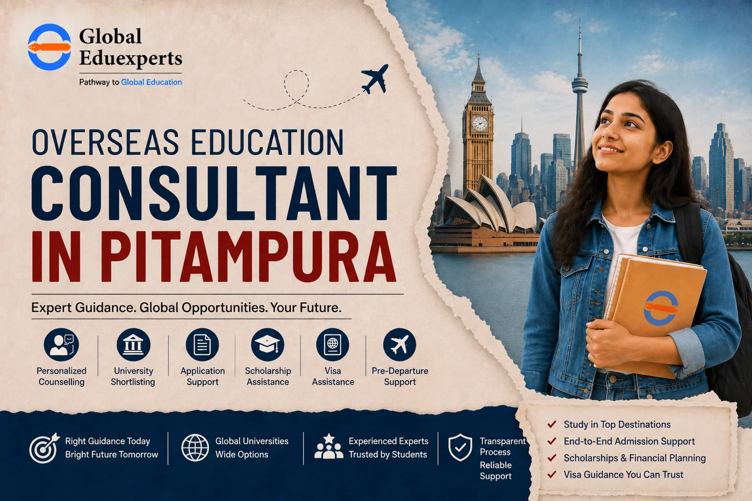 Overseas Education Consultants in Pitampura for Study Abroad