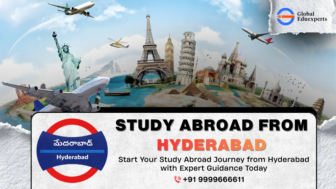 Study Abroad Consultants Hyderabad | Expert guidance for university admissions, study visa, IELTS, PTE, TOEFL, SOP and LOR support.